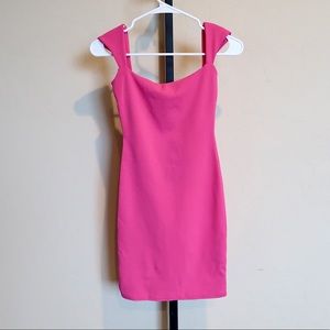 PrettyLittleThing Barbie pink dress, size: 2 could probably fit 0 as well